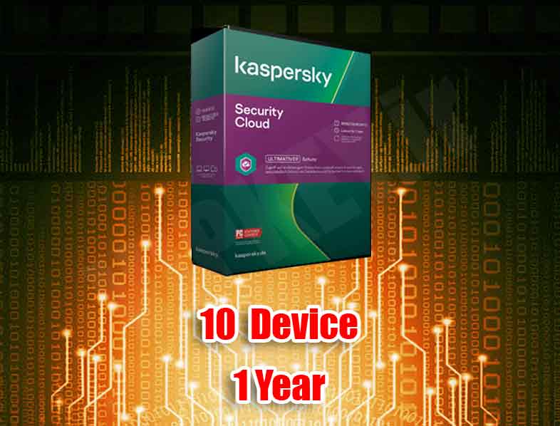 کسپرسکی کلود سکوریتی 10 کاربر Kaspersky Security Cloud